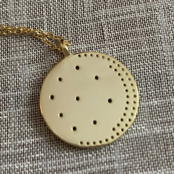 Gold Plated Silver and CZ Necklace - Picture 4 of 5